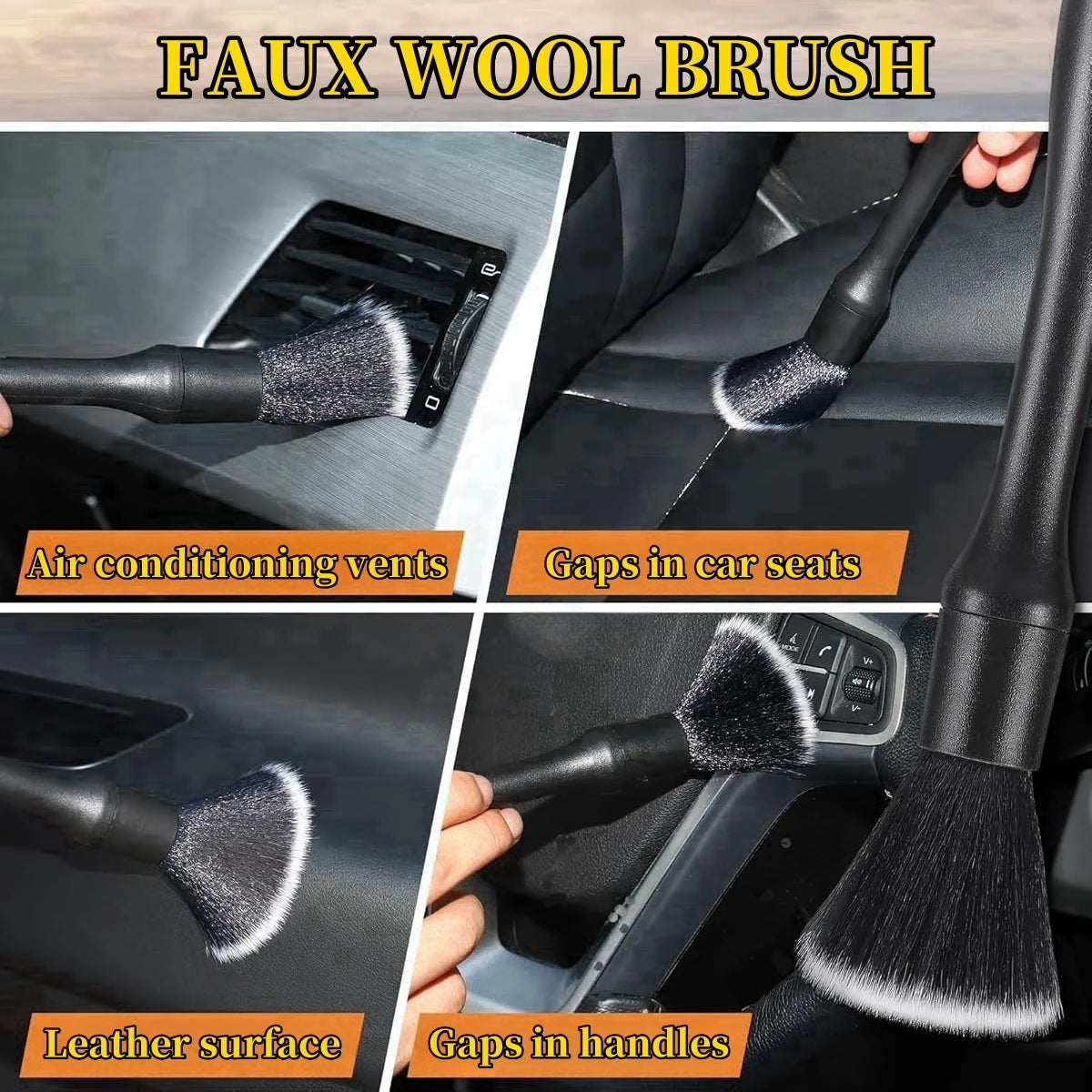 3 picee cleaning brush