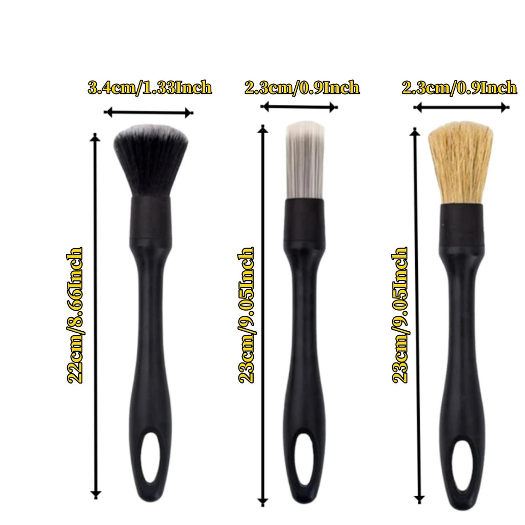 3-Piece Detailing Brush Set
