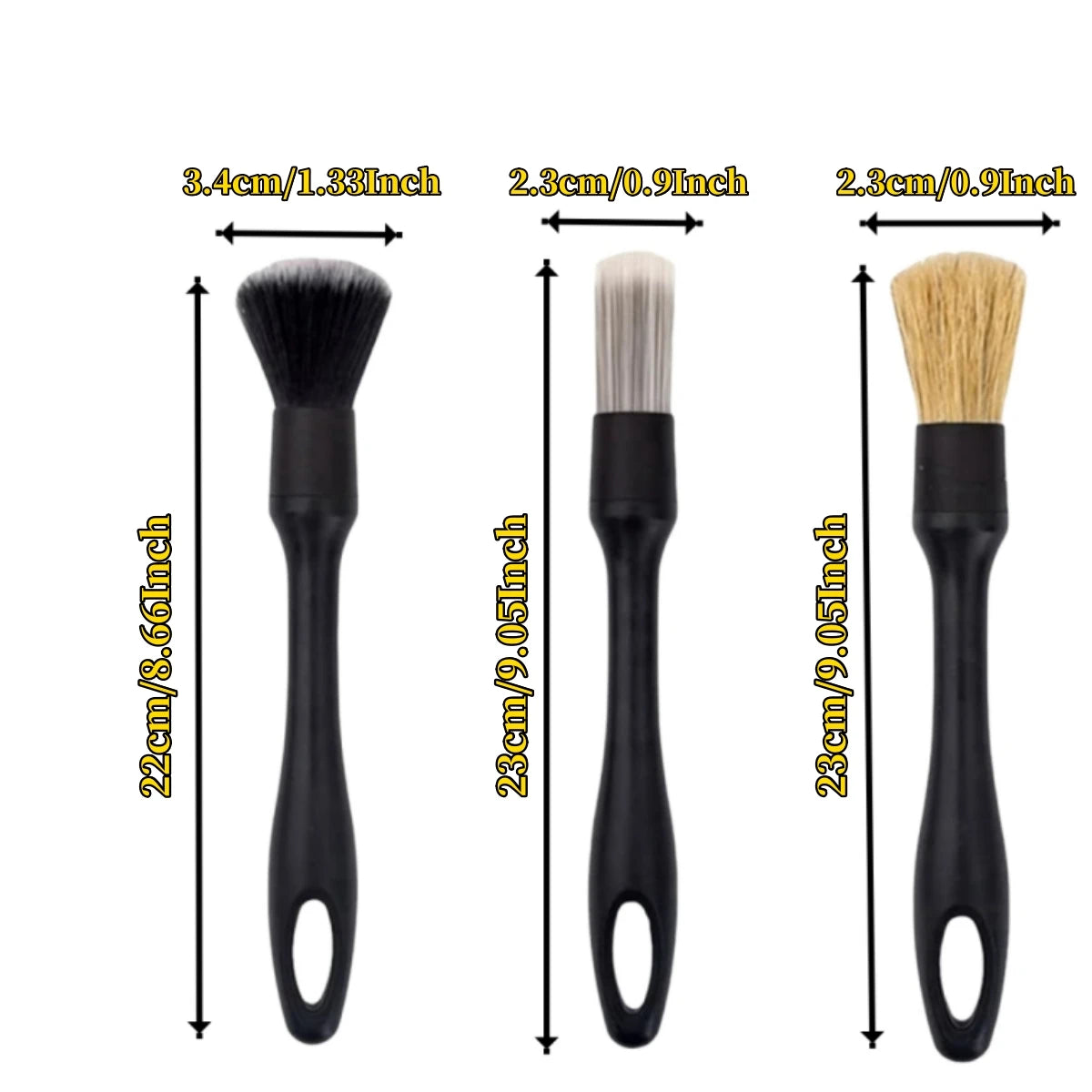 3 picee cleaning brush